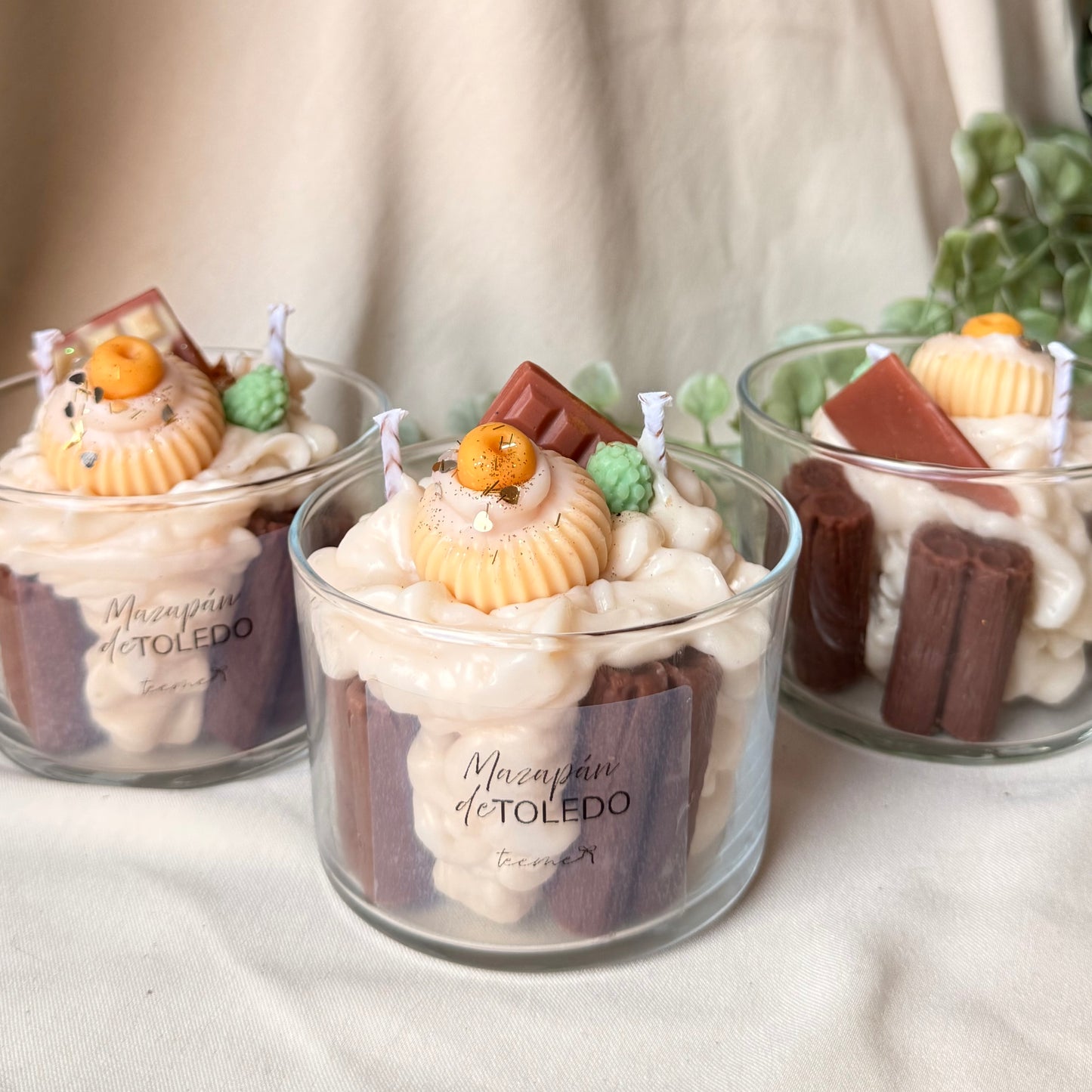 Vela Mazapán de Toledo - Canela