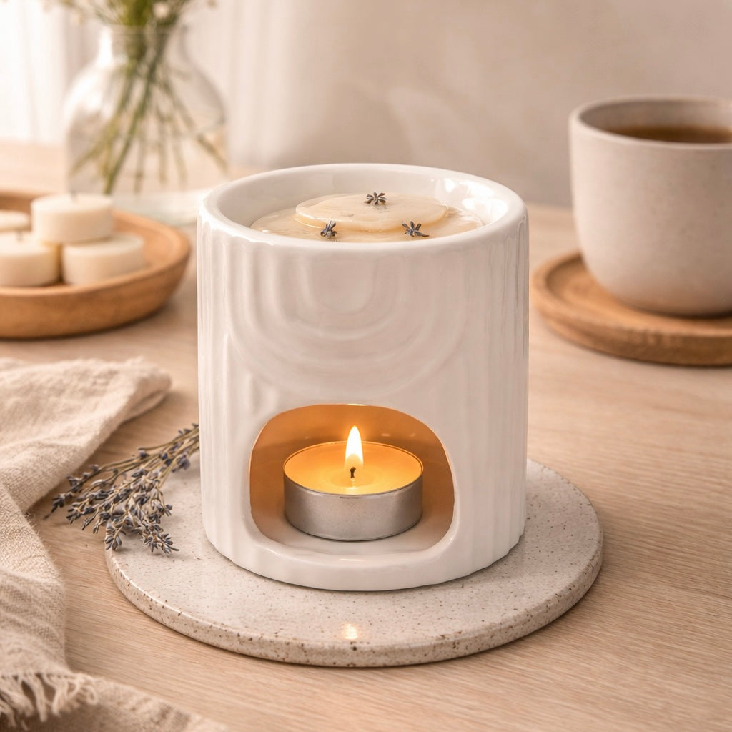 Quemador Tronco blanco