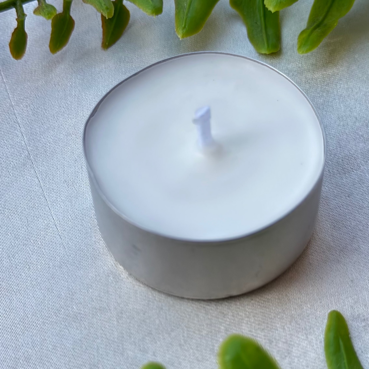 Vela del Té sin aroma