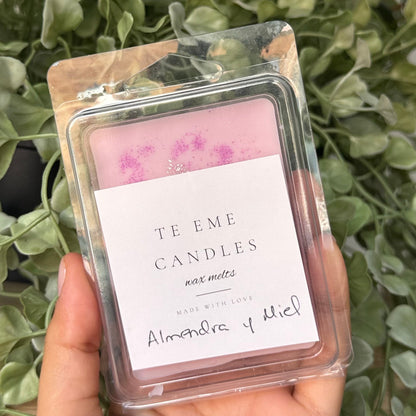 Wax Melts - LAVANDA-MIEL-CANELA-FRUTA DE LA PASIÓN Y ALMENDRA