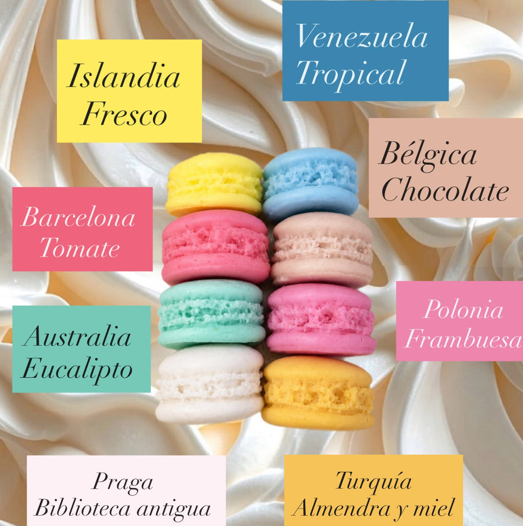 Pack Macarons- 8 Destinos únicos