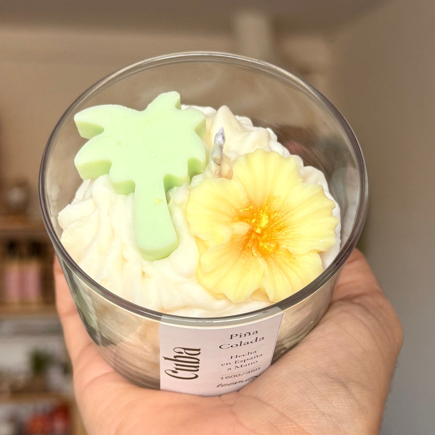 Vela de Cuba— Piña, Coco y Limón