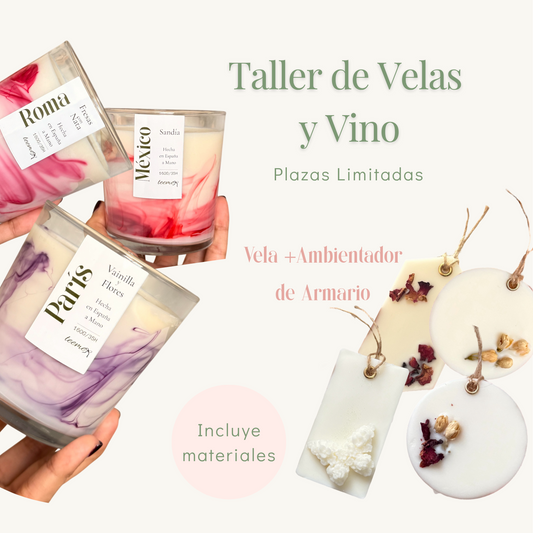 Taller “Crea tu propia vela y ambientador aromático”