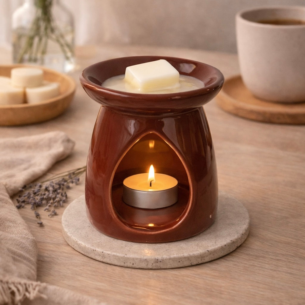 Quemador Diamante rojo vino