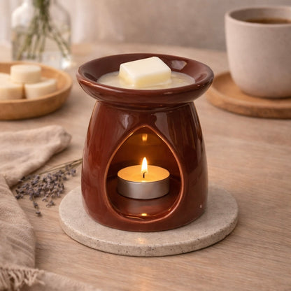 Quemador Diamante rojo vino