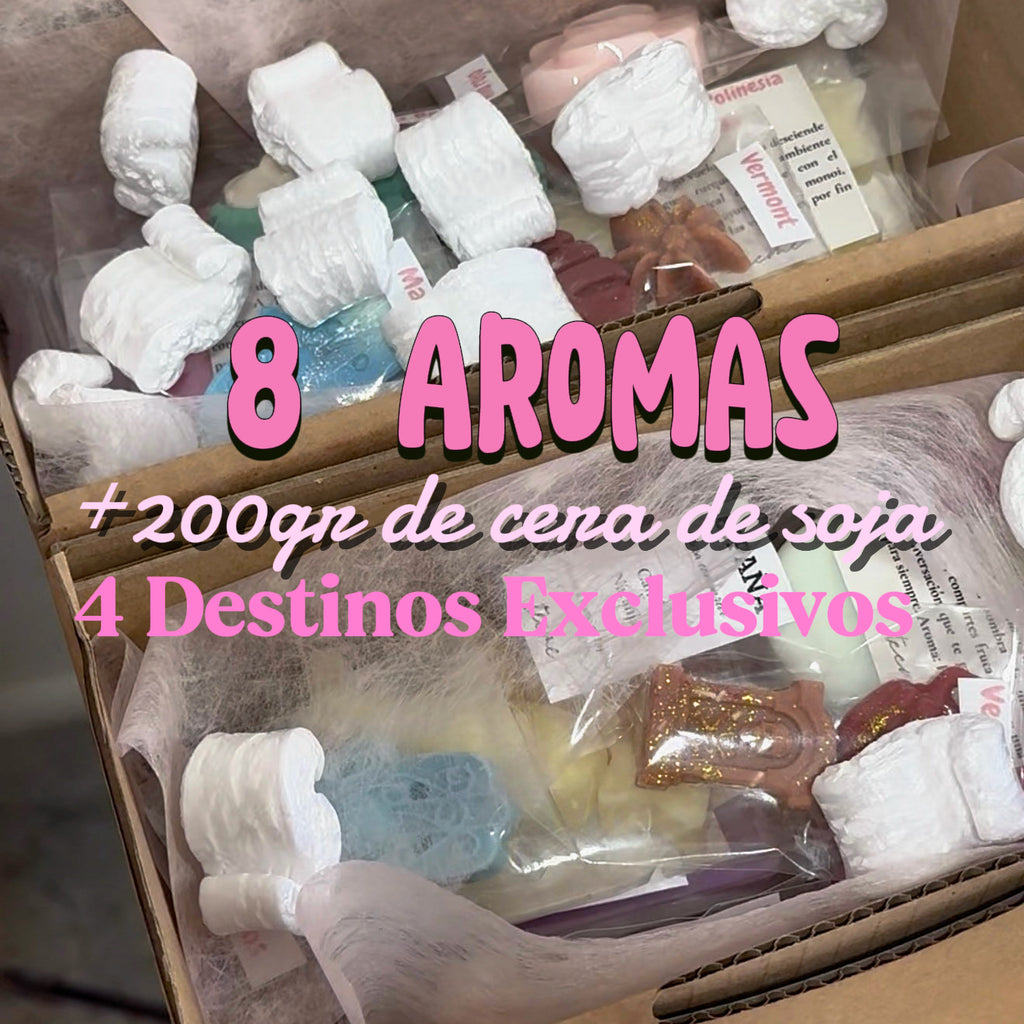 Pasaporte de viajes - Suscripción Mensual Wax Melts