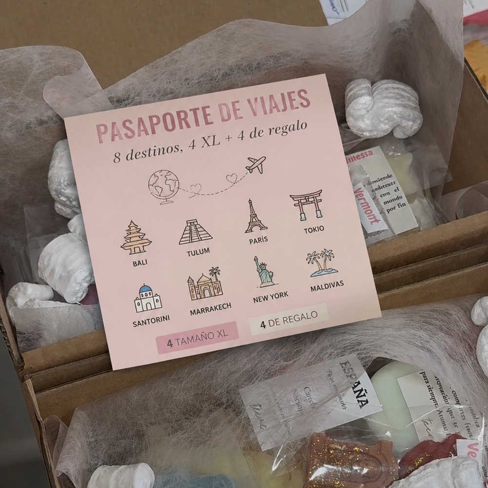 Pasaporte de viajes - Suscripción Mensual Wax Melts