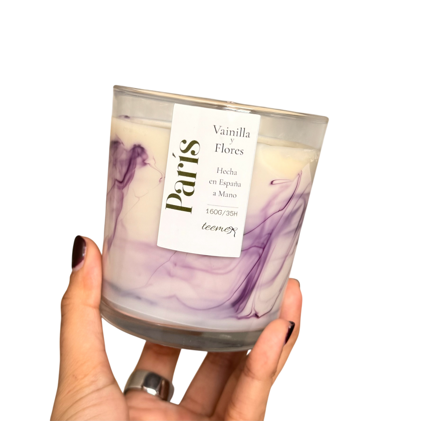 Vela París — Vainilla & Flores