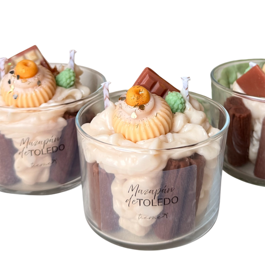 Vela Mazapán de Toledo - Canela