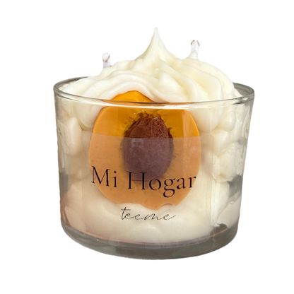 Vela Mi Hogar - Melocotón