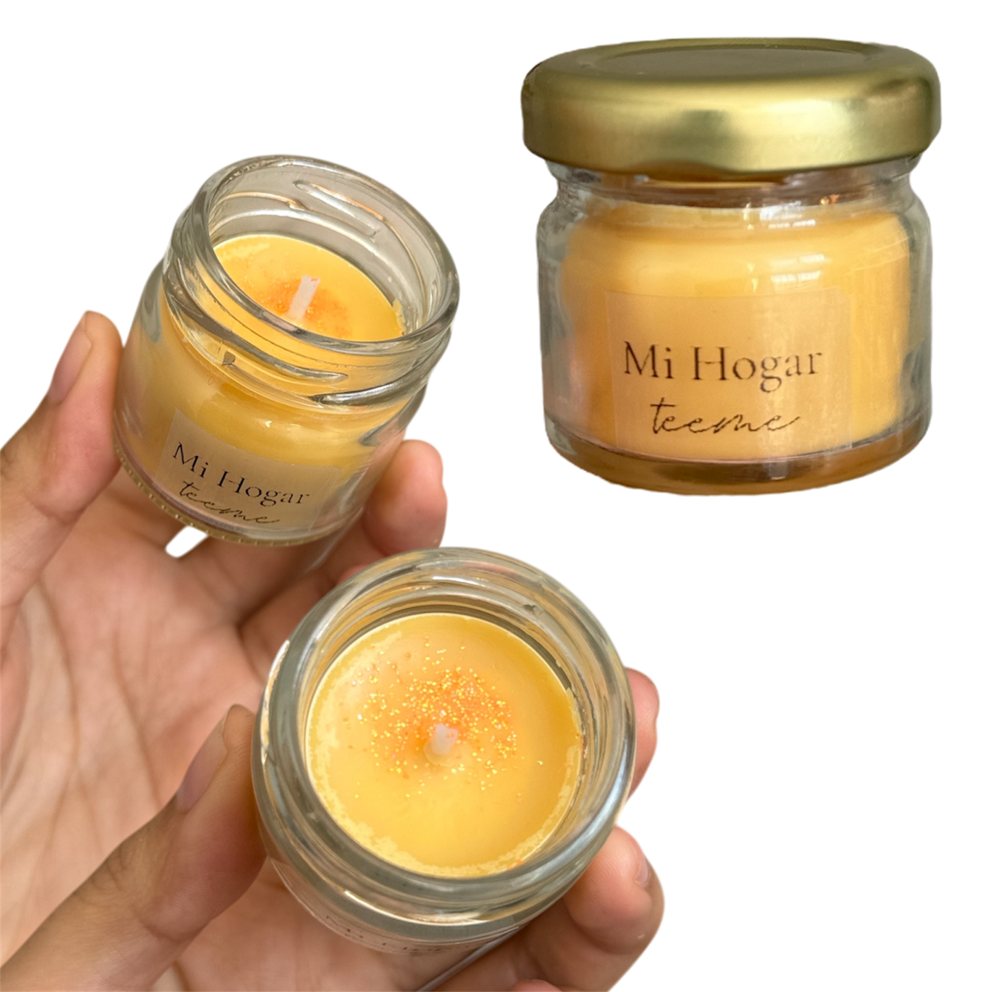 Vela Mi Hogar - Melocotón