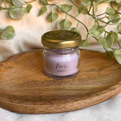 Vela París — Vainilla & Flores